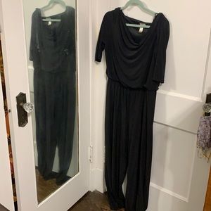 Black Stretchy Jumpsuit